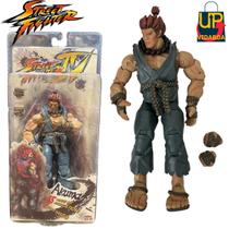 Boneco Street Fighter premium de 18cm - Akuma Azul