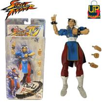 Boneco Street Fighter premium de 18cm - Chun Li Azul Boneco Street Fighter premium de 18cm - Chun Li Azul