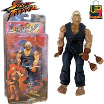 Boneco Street Fighter premium de 18cm - Ken Azul Boneco Street Fighter premium de 18cm - Ken Azul