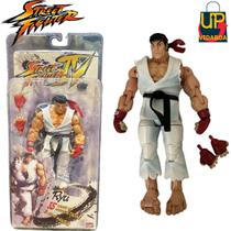 Boneco Street Fighter premium de 18cm - Ryu Branco