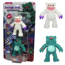 Boneco Stretchapalz que Estica Evil Bear Ernesh e Cyclops