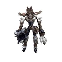 Boneco Super Charge Robot Tiranossauro Rex Bastão - 2 Em 1