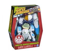 Boneco Super Dinosaur T-Rex com kit de acessórios Ártico Multikids BR1153