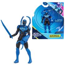 Boneco Super Herói Figura Besouro Azul 4" DC Modo Batalha