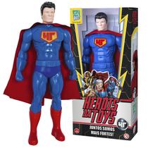 Boneco Super Heroi Homem De Aço StrongMan Vingador Brinquedo Boneco Super Heroi Homem De Aço StrongMan Vingador Brinquedo