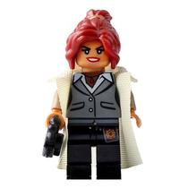 Boneco super heroi vilão hq bloco de montar