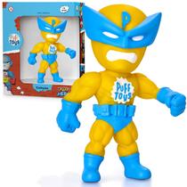 Boneco Super Herói X-Homem Garra Vinil Macio Brinquedo