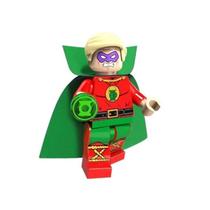 Boneco super herois vilões quadrinhos hq bloco de montar modelo:lanterna era ouro Boneco super herois vilões quadrinhos hq bloco de montar modelo:lanterna era ouro