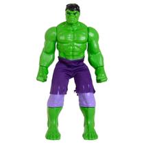 Boneco Super Hulk Herói de 29 cm Articulado Power Force Boneco Super Hulk Herói de 29 cm Articulado Power Force