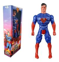 Boneco Super justiceiro aventureiros 40cm- RAINHA INDÚSTRIA DE BRINQUEDOS - LiDER BRINQUEDOS