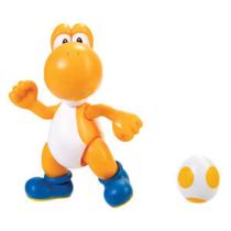 Boneco Super Mario 10 Cm Orange Yoshi 3007