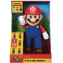 Boneco Super Mario Articulado com Som Candide