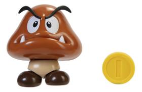 Boneco Super Mario Articulado Goomba 8cm - Candide