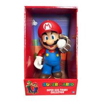 Boneco Super Mario Bros Baseball Grande Articulado Beisebol - Super Size Figure Collection