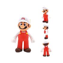 Boneco Super Mario Bros - Bowser, Princesa Peach, Boo e Yoshi - Brinquedo de PVC para Crianças