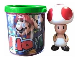 Boneco Super Mario Bros + Caneca Personalizada