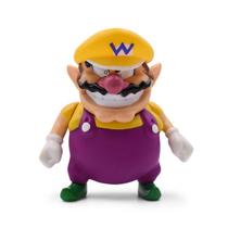 Boneco super mario bros wario action figure 11cm pvc