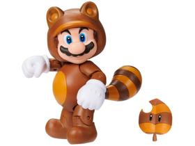 Boneco Super Mario Fire 10,3cm com Acessório - Sunny Brinquedos