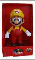 Boneco Super Mario Maker Roupa Amarela Grande Original