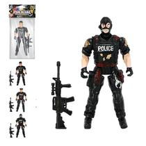 Boneco Super Policial 16 Cm Altura - Ação E Aventura