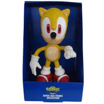 Boneco Super Sonic Amarelo Grande - Super Size Figure Collection