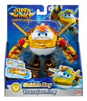 Boneco Super Wings Golden Boy Resgate Elétrico Sunny - 5200
