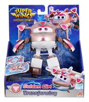 Boneco Super Wings Golden Girl Resgate Elétrico Sunny 5200