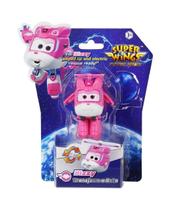 Boneco Super Wings Mini Avião Dizzy 5cm Transform a Bots - Sunny 5202