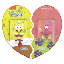 Boneco super7 bob esponja e patrick gliter 2-pack 24027