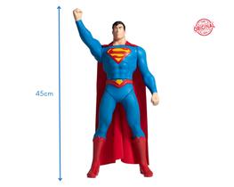 Boneco superman grande 45cm articulado dc comics ref-1098 rosita