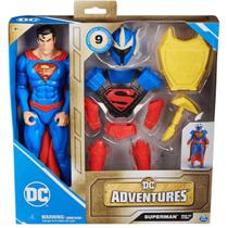 Boneco Superman Homem de Aço de 30cm com Acessórios DC 3385