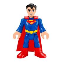Boneco Superman Imaginext Grande Dc Super Friends Mattel