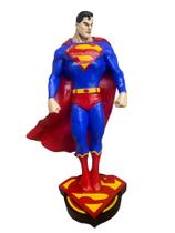 Boneco Superman Super Homem Estatueta Resina 37cm Action Figure Boneco Superman Super Homem Estatueta Resina 37cm Action Figure