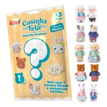 Boneco Surpresa Casinha Feliz Família Coleção Filhotes Boneco Surpresa Casinha Feliz Família Coleção Filhotes