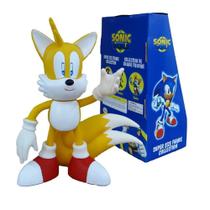 Boneco Tails Amarelo Item De Coleção Amigo Do Sonic