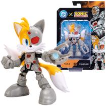 Boneco Tails Cyborg Figura Articulada 12cm Sonic DC Crossover Oficial - Sunny Brinquedos Boneco Tails Cyborg Figura Articulada 12cm Sonic DC Crossover Oficial - Sunny Brinquedos