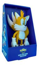 Boneco Tails Grande Sonic Collection Articulado Caixa Origin - Figure Collection