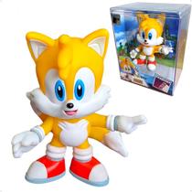 Boneco Tails - Sonic Coleção Fandom Box Lider Brinquedos