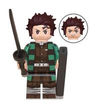 Boneco Tanjiro Kamado Kimetsu no Yaba em Bloco