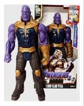 Boneco Thanos Articulado Vingadores 30cm Com Som/luz
