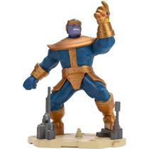 Boneco Thanos Estátua Colecionável 15Cm - Marvel