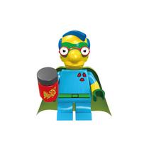 Boneco the simpsons blocos de montar