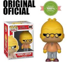Boneco The Simpsons Grampa Simpson Pop Funko 499 Original Boneco The Simpsons Grampa Simpson Pop Funko 499 Original