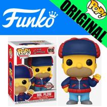 Boneco The Simpsons Mr. Plow Special Edition Pop Funko 910 Original