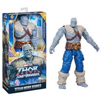 Boneco Thor Amor e Trovão Korg 30cm Titan Hero Hasbro F5326