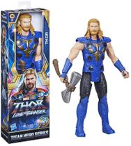 Boneco Thor Amor E Trovão Marvel Presente Criança F4135 - Hasbro