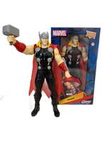 Boneco Thor Articulado 22cm Super Herói Marvel Poderoso e Detalhado