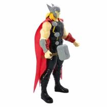 Boneco Thor Grande 22cm - Brinquedo Rei do Trovão Marvel All Seasons Brinquedo Menino - PANAMI