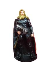 Boneco Thor Marvel Vingadores Ultimato 20Cm Em Resina Boneco Thor Marvel Vingadores Ultimato 20Cm Em Resina