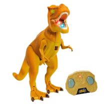 Boneco Tiranossauro Rex Dino Com Controle Dm Toys - 6437